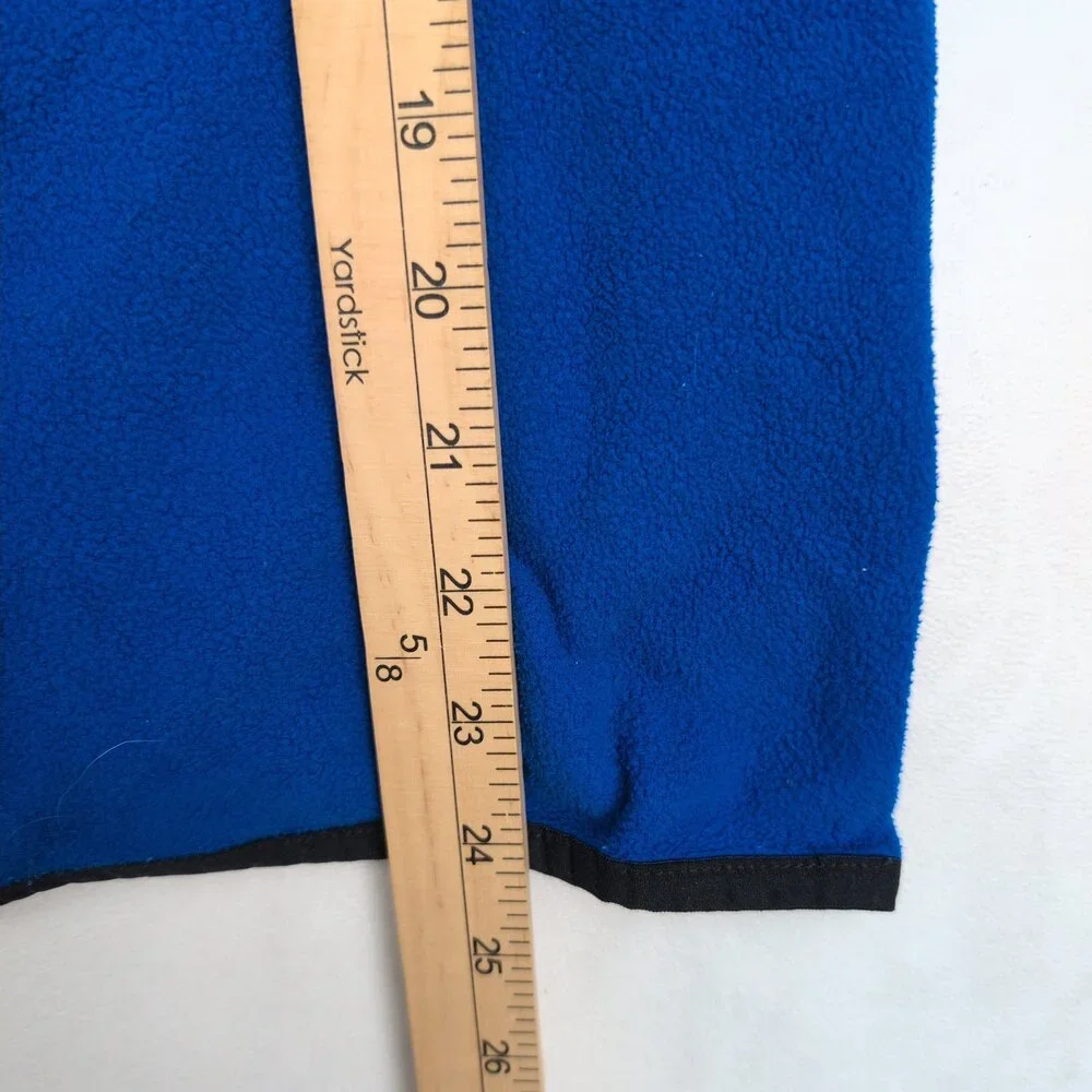 The North Face Men's 1/4 Zip Fleece‎ Pullover Blue/Black M